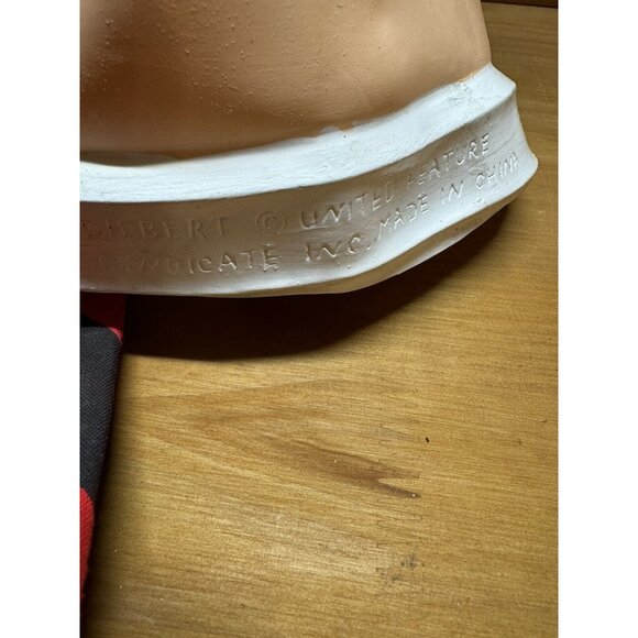 1990s Dilbert Comic Strip Over‎ The Head Rubber Mask Prop Cosplay Full Head - Picture 6 of 8